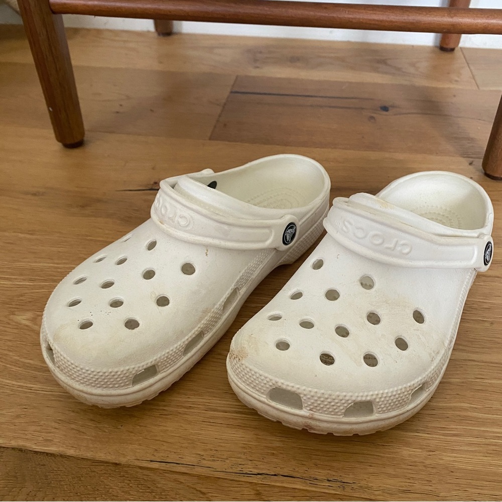 White crocs